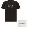 EMPORIO ARMANI EA7 SS22 T Shirt Men's Black 3LPT62-PJ03Z-1200