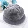 Теплая вязаная шапка из кроличьей шерсти для пожилых людей среднего возраста на осень-зиму, для бабушки, свекрови, тети, шапка с бархатной пряжей для мамы
