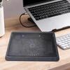 Portable Adjustable Laptop Cooling Pad USB Port Metal Mesh Laptop Cooler Fan LED Light Notebook Cooler Office