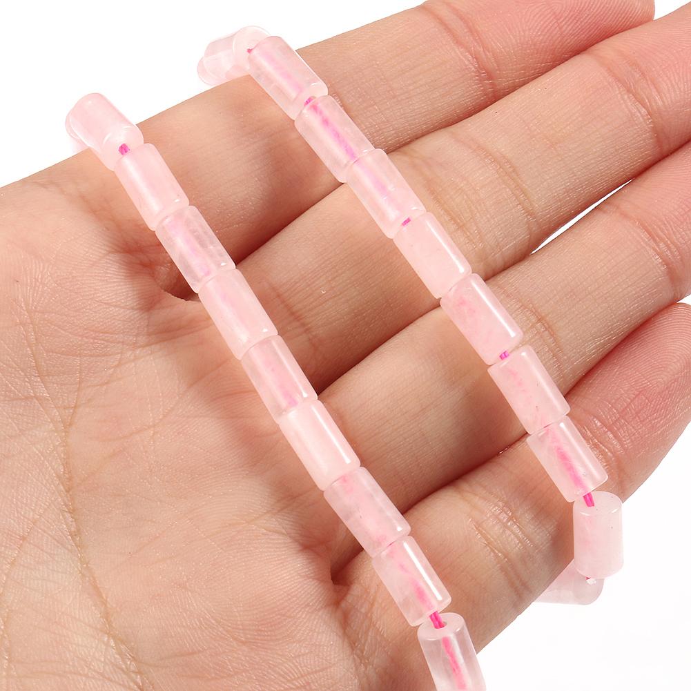 5x8 мм натуральные матовые камни, говлит, кристалл, яшма, агат, трубчатая колонна, свободные бусины для изготовления ювелирных изделий, аксессуары для браслетов «сделай сам», 15 дюймов