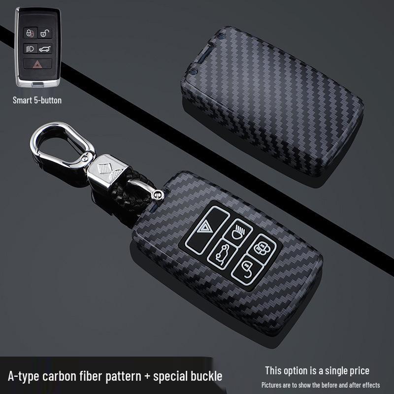 Чехлы для ключей, совместимые с Land Rover Discovery Sport, Range Rover Evoque, Velar, Freelander, Defender и Jaguar.