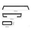 Aluminum Laptop Monitor Stand with 4 USB Ports Keyboard Storage Space Bar Fast Charging USB 3.0 Screen Holder for PC