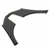 Carbon Fiber Style Interior Steering Wheel Trim Cover Fit For Mazda 3 Axela 2014-2017
