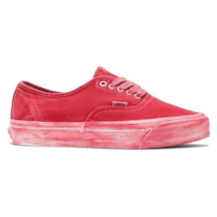 Vans Аутентичный Перевыпуск 44 Унисекс Томатно-Красный Окрас Dip-Dye VN000CQACHK