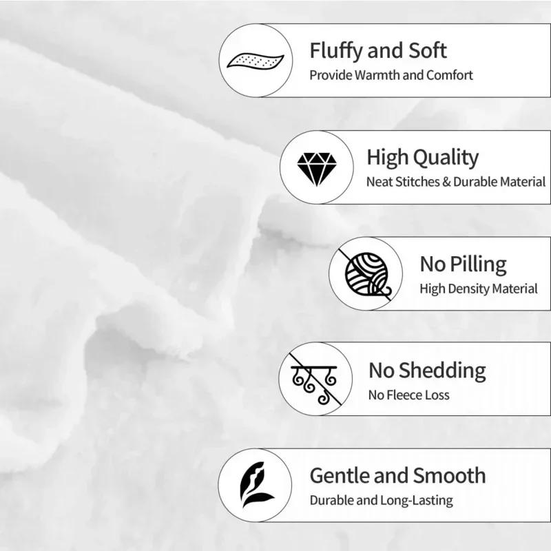 Резеро Эмилия Начало жизни в другом мире Фланелевое одеяло Потрясающие пледы для дивана Постельное белье Гостиная 200x150см Покрывало