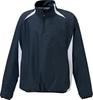 ZETT Baseball Long Sleeve Half Zip Navy X White Size BOV335 Jumper, (2911A), S,