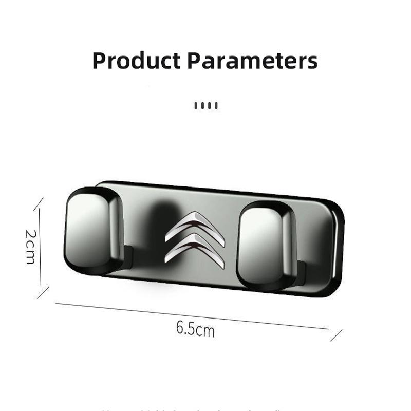 Car Metal Hooks Organizer Mini Storage Hook   For Citroen C4 C3 C2 C1 C5 Xsara Grand Jumper Saxo Jumpy C8 Celysee C6 C ami256