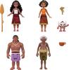 Mattel Disney Moana 2 Canoe Crew Playset with 5 Small 3 Signature Outfits Inspired by the Movie Toy Moana's Figures, & Accessories,