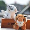 Simulated Little Tiger Doll Pendant Plush Toy Cute Cute Small Mini Siberian Tiger Doll Rag Doll