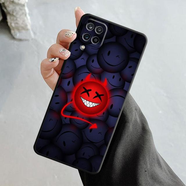 Чехол для телефона Samsung Galaxy A70 A70s A50 A30s A04s A20s A20e A02 A02s A03 A42 M31 M13, чехол со страшной улыбкой, скелетом, демоном, дьяволом