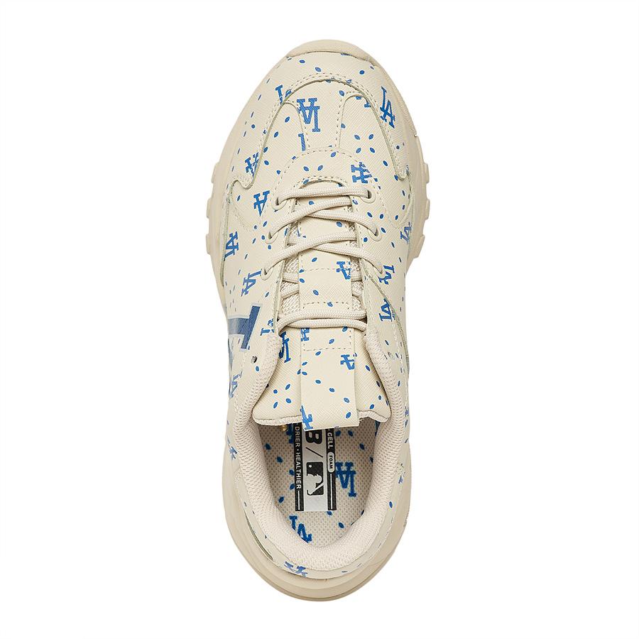 MLB Big Ball Chunky Saffiano Diamond Monogram La  Ivory 