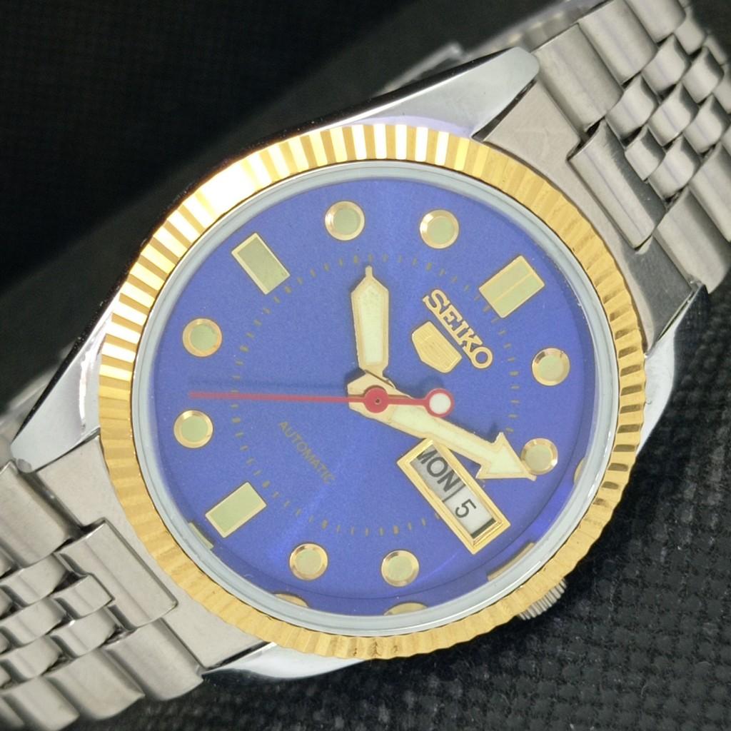ВОССТАНОВЛЕННЫЕ ВИНТАЖНЫЕ МУЖСКИЕ ЧАСЫ SEIKO 5 PRESIDENT AUTOMATIC ИЗ ЯПОНИИ 575a-a304819-2