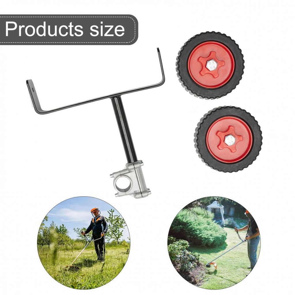 12,3 см / 4,8 дюйма Вспомогательные колеса Регулируемая посадка Металл + Пластик