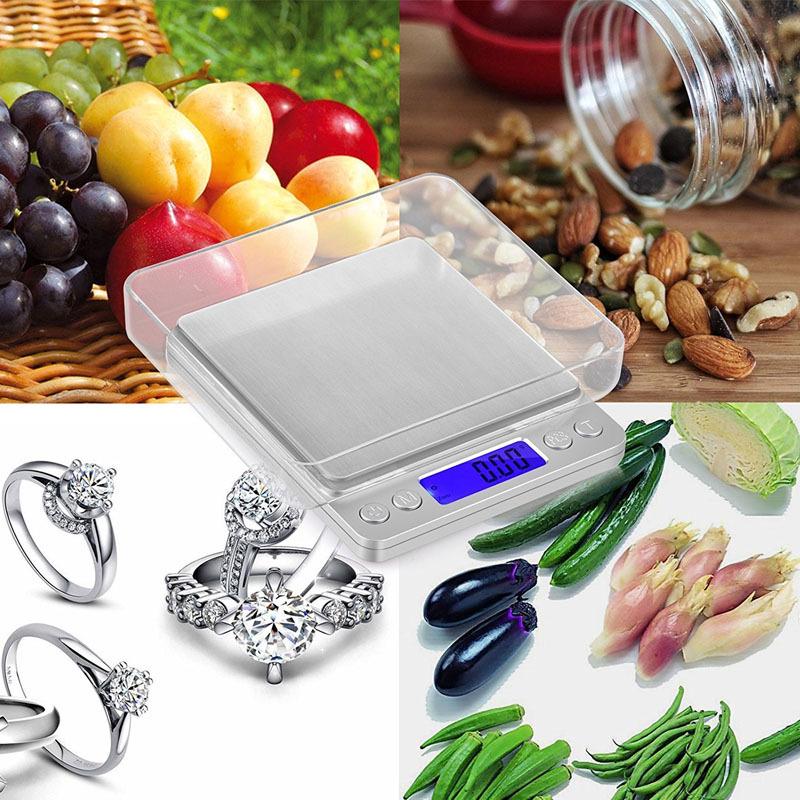 Mini Digital Pocket Scale for Jewelry & Kitchen, 0.01g Precision