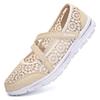 Fashion Woman Mesh Flats 2025 Women Fashion Breathable Vulcanized Women's Light Ladies Sneakers Female Walking Shoes Plus Size 42