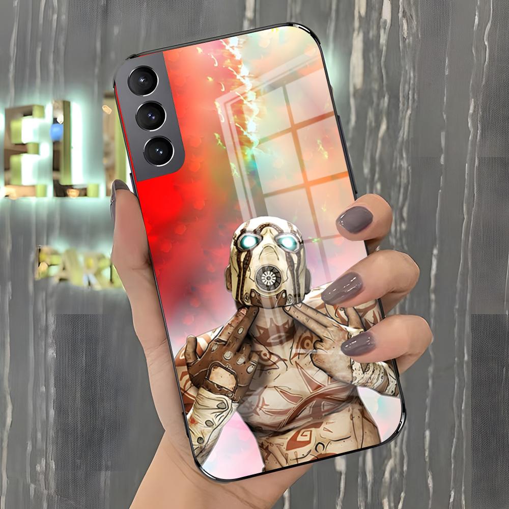 Игровой Чехол для Телефона Hot Borderlands Для Samsung S26 S25 Plus S20 S20 Plus S22 Ultra S23 FE S21 Plus S21 Ultra Стеклянная Крышка