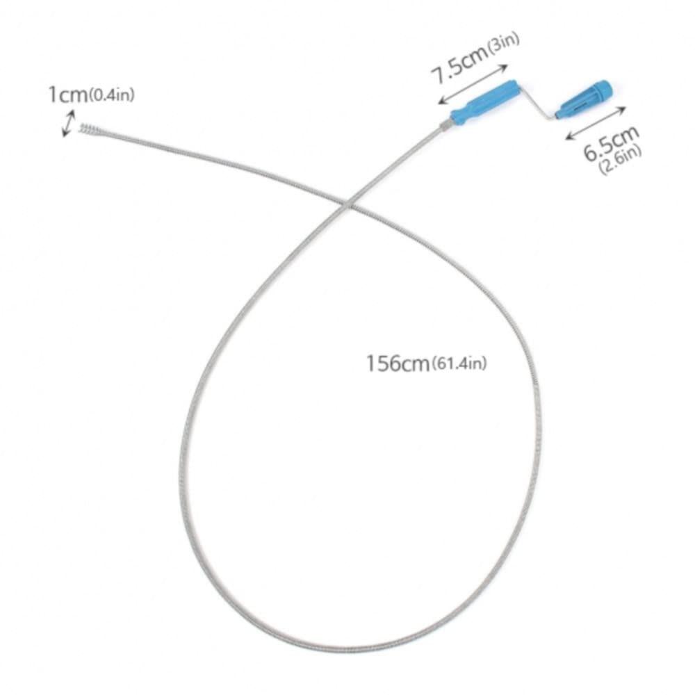 Гибкая сантехническая змея, змея для унитаза, ручной инструмент для устранения засоров, шнек для прочистки унитаза и раковины