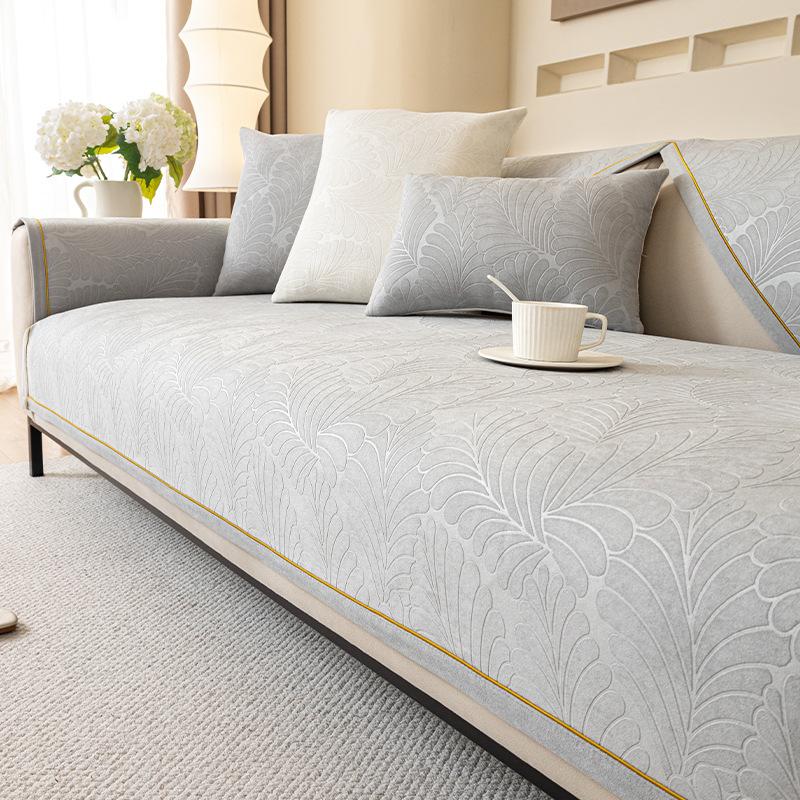 Light Luxury Modern Simple Wind Four-Season Universal Non-Slip Sofa Cushion Cover