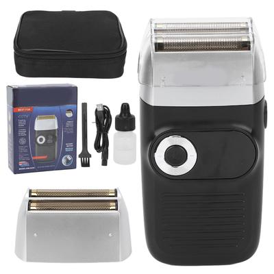 Электробритва USB перезаряжаемая двойная режущая сетка ЖК-дисплей мужская сеточная бритва для бороды