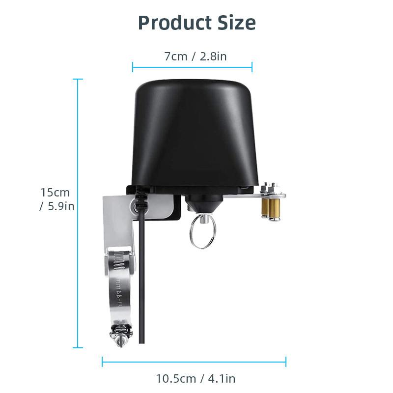 Smart Tuya Wi-Fi Zigbee 3.0 Контроллер клапана Приложение Водяной клапан, воздушный клапан, пульт дистанционного управления для управления клапаном воды/газа