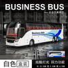 Simulation Of Luxury Tourist Bus Alloy Model Bus Sound And Light Back Force Children's Toy Car