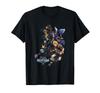 Disney Kingdom Hearts Mickey & Heroes Falling Group Shot T-Shirt