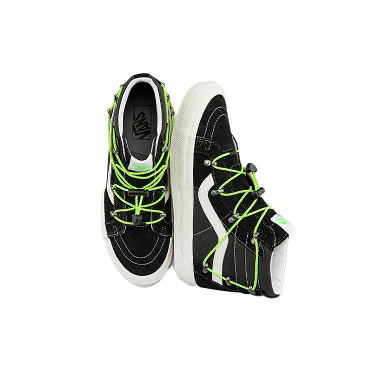 Vans Sk8 Echo Dx Fashion High-Top Skate Shoes Unisex Skate Shoes Black VN0A7Q5OB74