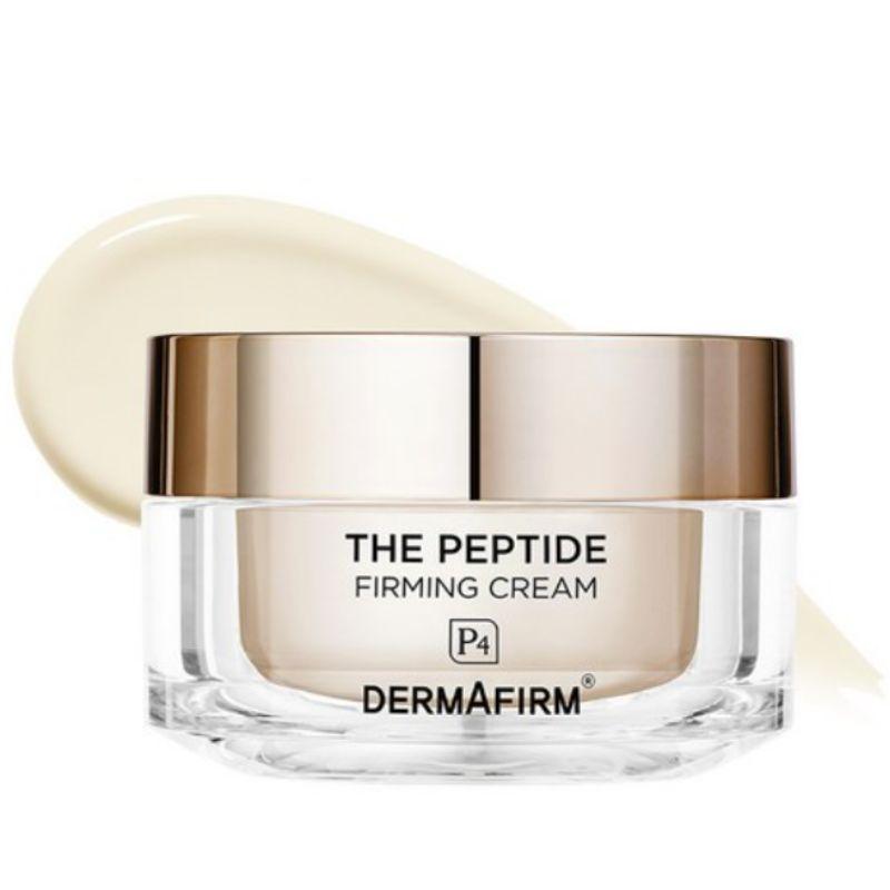 DERMAFIRM Пептидный подтягивающий крем против старения с пептидами для упругости кожи лица 50 г