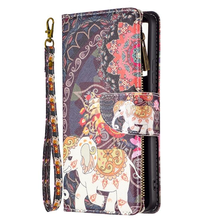 Для Xiaomi Redmi Note 11 Pro / 11 Pro+ Кожаный чехол для телефона с рисунком и молнией