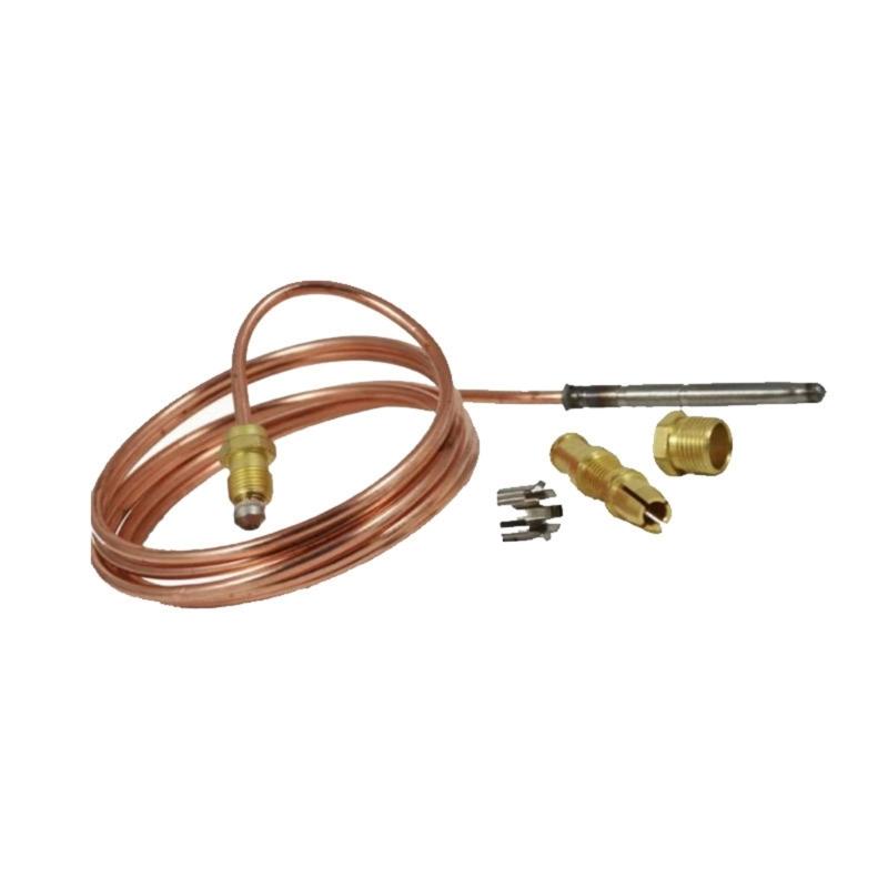 90cm Thermocouple Sensor For Gas Appliances Open Circuit Output 25 30mV With Insulation Washer