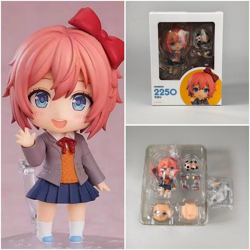 10СМ Doki Doki Literature Club Чиби Нендороид Набор Милая Аниме Сочлененная Фигурка Модель Настольное Украшение Модные Игрушки Подарок