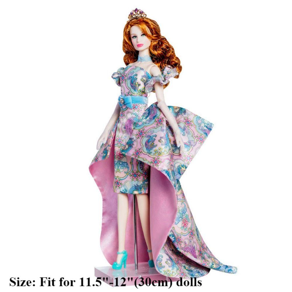 Свадебные платья из кружева в китайском стиле, роскошная одежда, костюм для кукол BJD 1/6 30 см, супермоделей