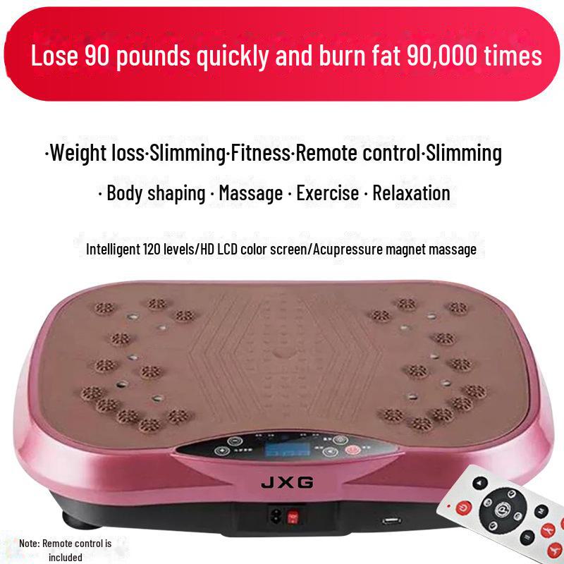 Вибрационный тренажер JXG: Ленивая формирователь тела, вибрационная платформа для укрепления мышц и похудения.