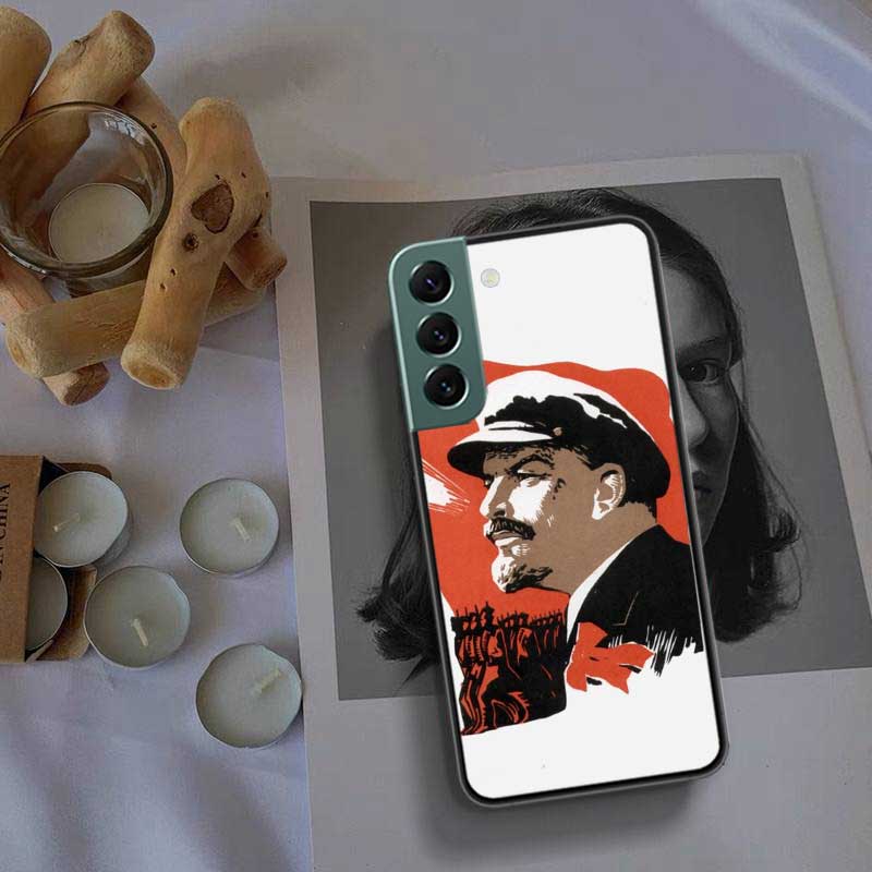 Чехол для телефона с изображением флага Советского Союза от lenin для Samsung A15 A25 A35 A55 Galaxy A70S A50S A30S A30 A40 A71 A51 A41 A31 A21 A11 A01 A20S A1