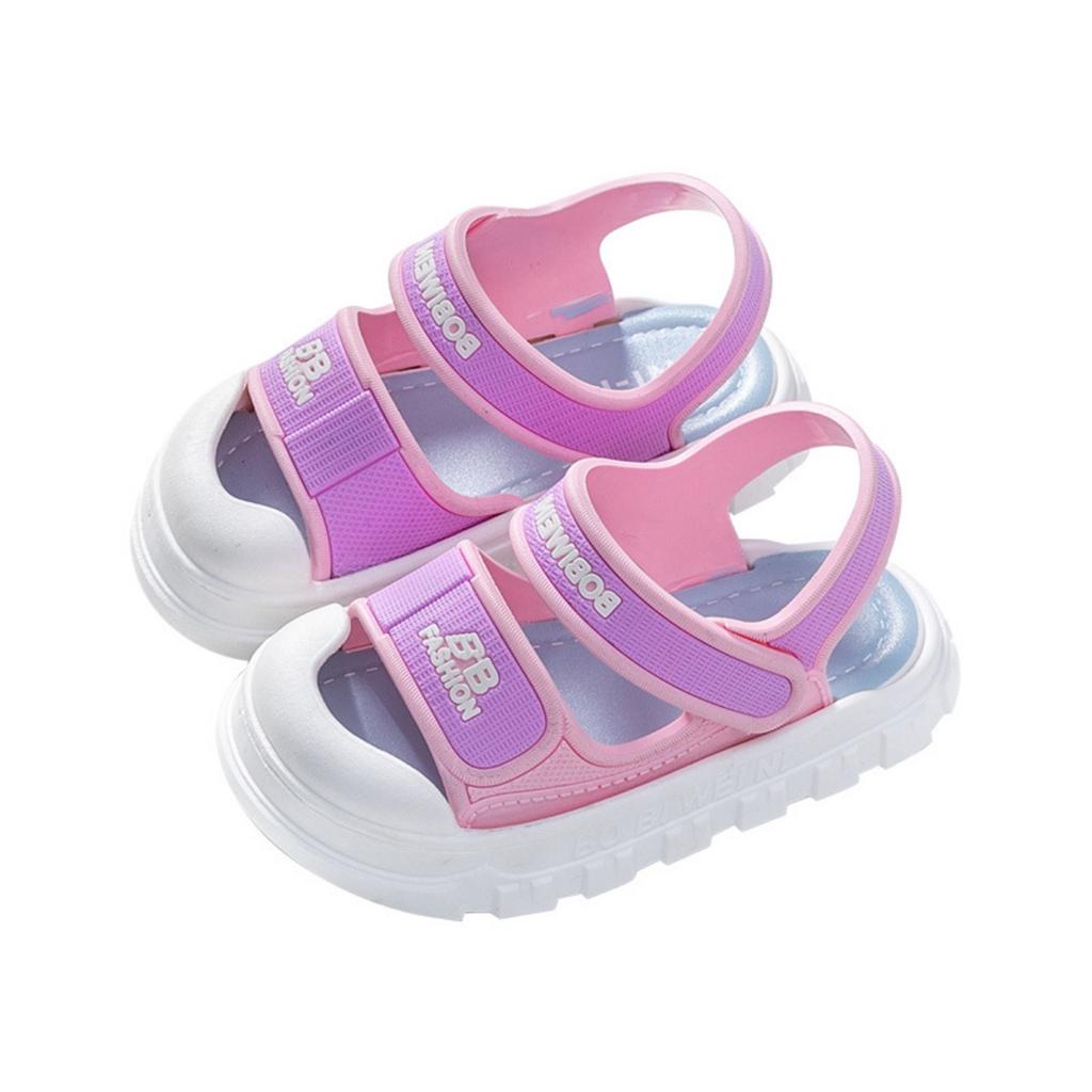 New Children's Sandals, Summer Home Anti Slip Soft Bottom Cartoon Baby Sandals for Girls and Boys In The Bathroom, Cool Mop