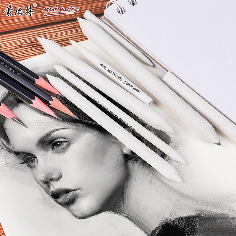 Mengmate Sketch Paper Blending Stumps Set