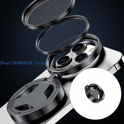 Вращающийся на 360 градусов регулируемый CPL-фильтр, подходящий для смартфона, магнитный быстросъемный портативный складной аксессуар для объектива