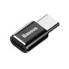 Baseus Micro USB to USB-C Compact Adapter - Black
