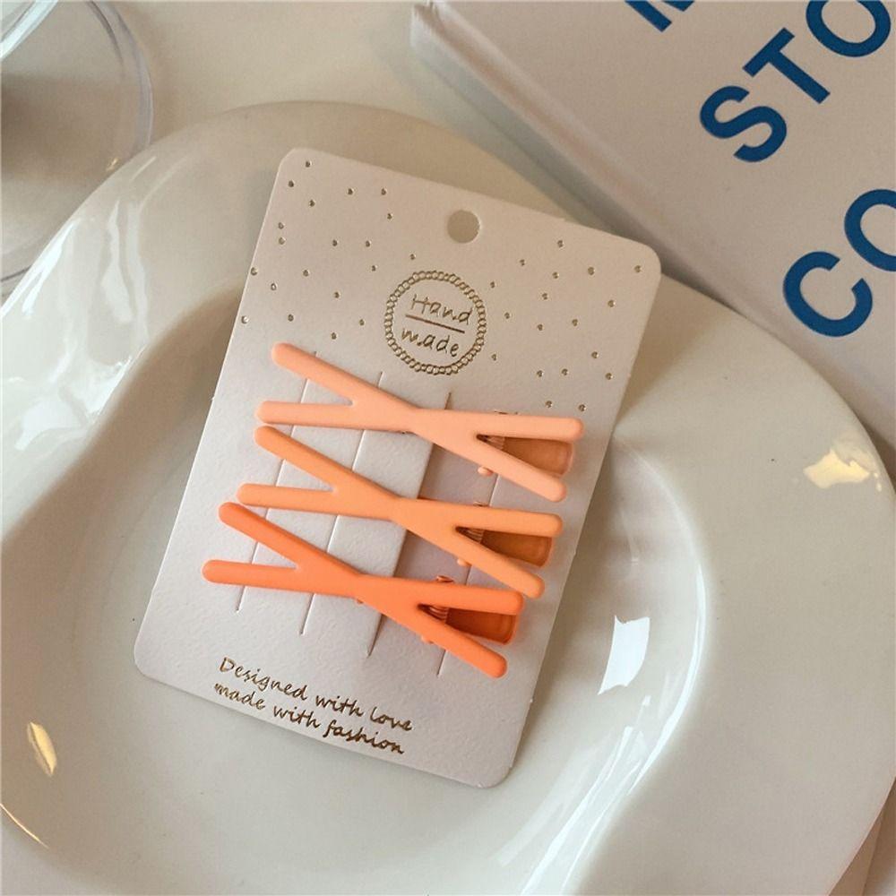 Barrettes Braided Hair Clips Small Duckbill Clips Women Hairpins Girls Hair Clips Bb Clips Sets