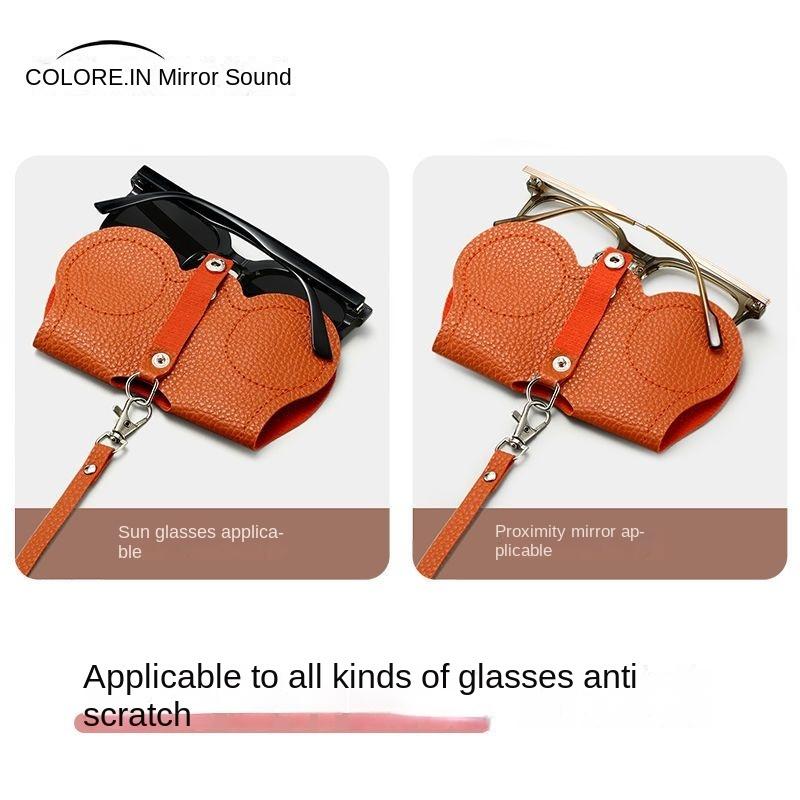 [Заходите и покупайте] Сумка для очков, женские солнцезащитные очки, женские солнцезащитные очки, защитный чехол для очков для близорукости, портативный, высокого класса