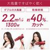 Koizumi Hair Dryer Large Air Quick Automatic Negative Red Monster, Volume, Drying, Hot/Cold Switching, Ion, KHD-W905/R