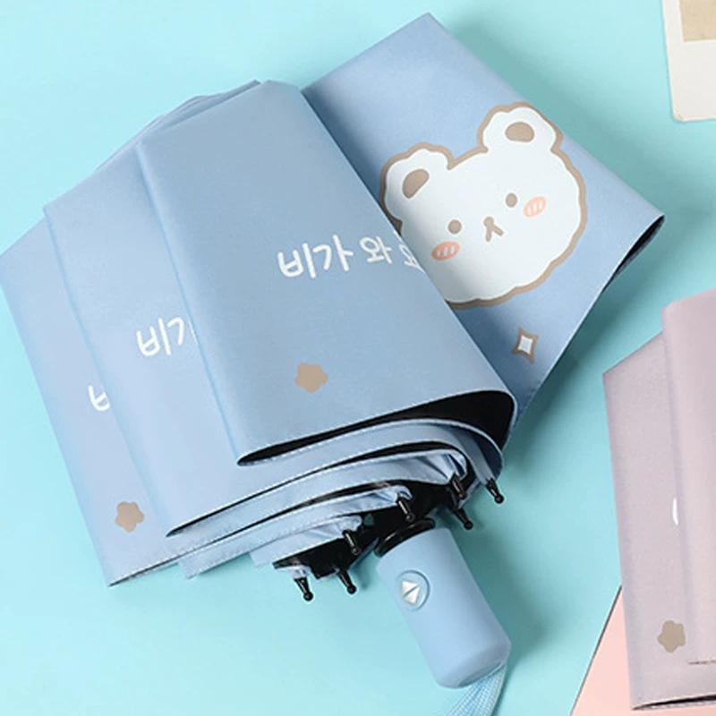Umbrella for Both Sunny and Rainy Weather, Fully Automatic, Stylish for Women and Students, Uv Protection, Double-Layer Sunshade, 2026 New Model