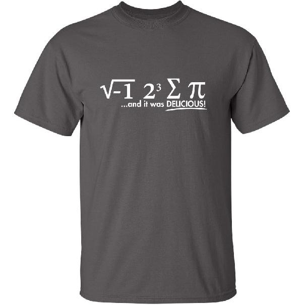 I Ate Some Pi and It was Deliciouss Shirt Funny Math Science Graphic Tee