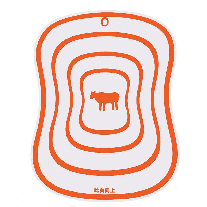 Хорошая пластиковая разделочная доска, нескользящая, матовая, кухонная разделочная доска, кухонный инструмент