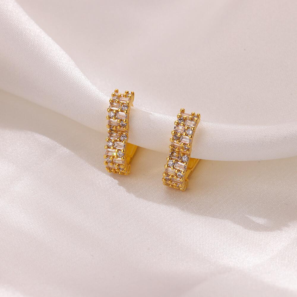 Черные циркониевые серьги для женщин и девочек Элегантные серьги-гвоздики из нержавеющей стали Тренд 2024 Уникальный дизайн Аксессуары для пар