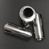 Performance Exhaust Resonator 63mm Inlet Outlet Muffler 304 Stainless Steel Spiral Surface Exhaust System DIY Car Accessories