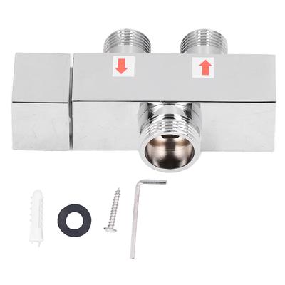 G1/2 латунный распределительный клапан душевой кронштейн распределительный тройник соединительный кран распределительный клапан для ванной комнаты