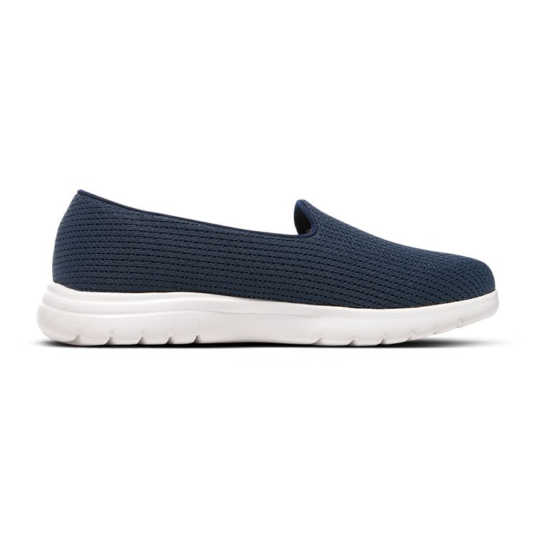Skechers Удобные кроссовки для бега и повседневной носки On-The-GO Flex с амортизацией, низкие, женские, темно-синие, 136504-NVY