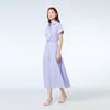 Женское весенне-летнее платье А-силуэта из смешанного шелка OVVOVV