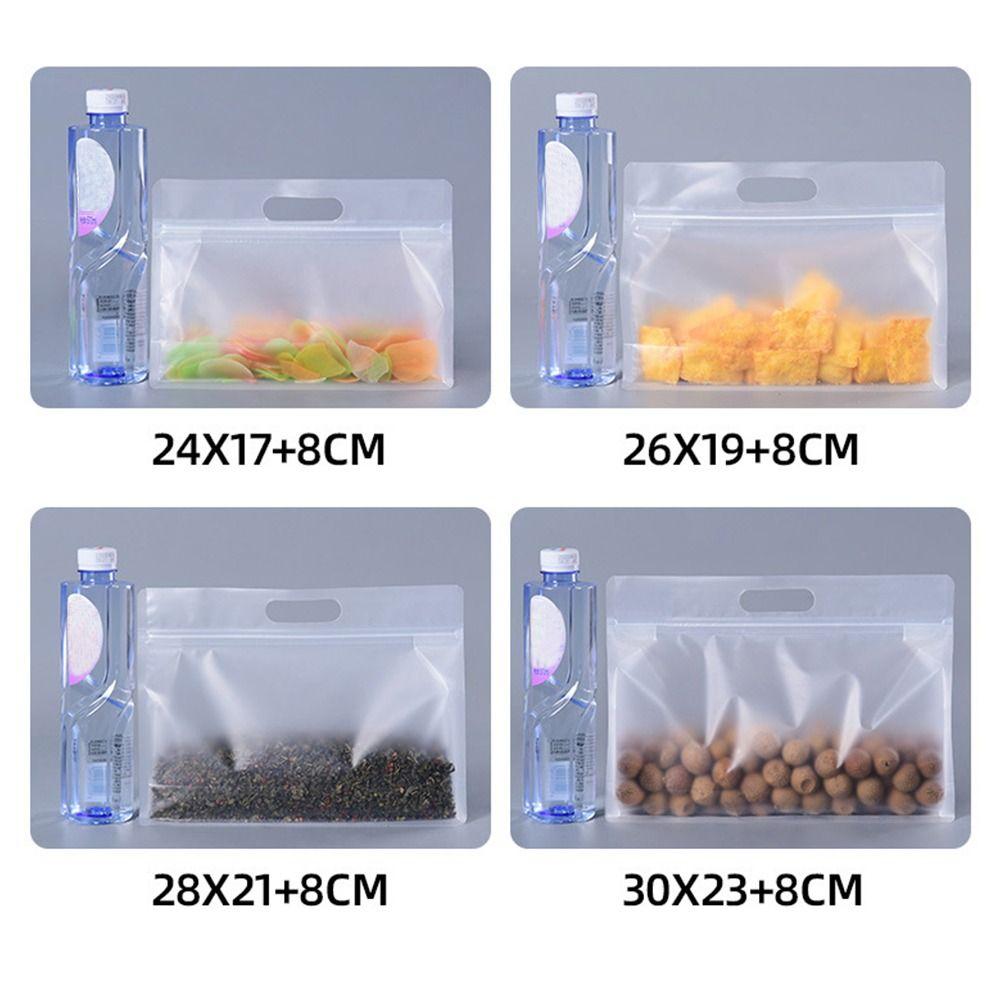 & Kitchen Saran Wrap Refrigerator Organization Reusable Leakproof Storage Containers Zipper Pouch Fresh Bags Food Storage Bag